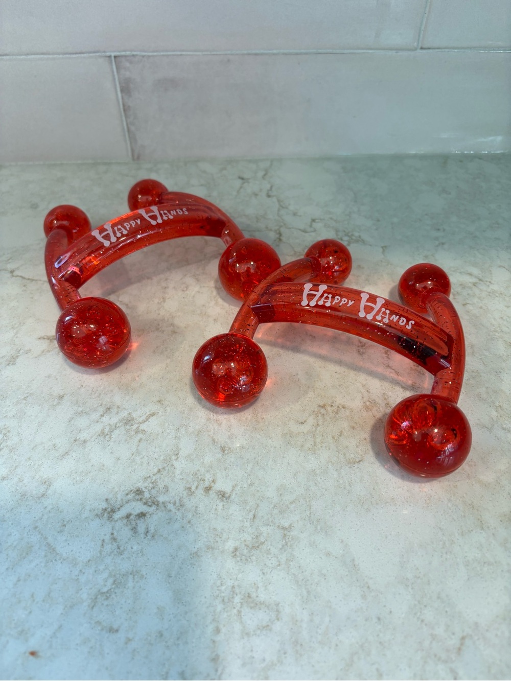 Vintage Happy Hands 4 Point Therapeutic Manual Massagers Made In USA